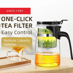 Heat Resistant Glass Tea Pot