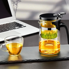 Heat Resistant Glass Tea Pot