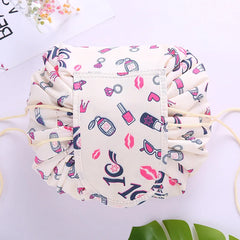 Drawstring Cosmetic Travel Bag