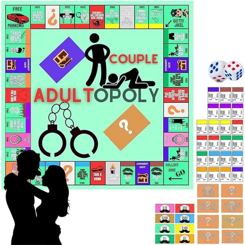 Adultopoly Board Game