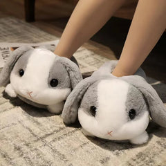 Cute Rabbit Plush Slippers