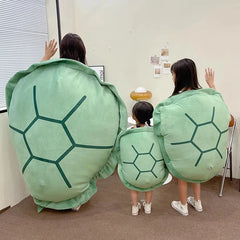 Wearable Plush Turtle Shell