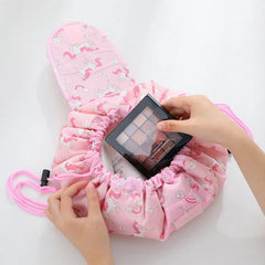 Drawstring Cosmetic Travel Bag