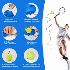 Solo Tennis Rebound Trainer