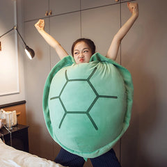 Wearable Plush Turtle Shell