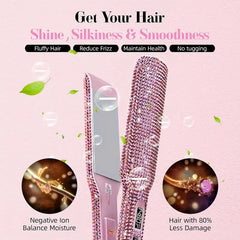 Rhinestone  Hair Straightener