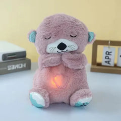 Baby Breathing Bear Plush Doll