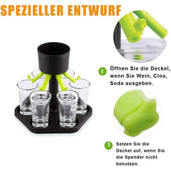 6 Plastic Shot Dispenser