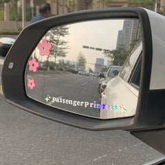 2pcs Mirror Decoration Sticker