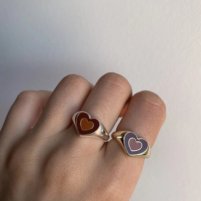 Creative Love Heart Ring 