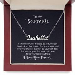 Custom Name Necklace - For Soulmate